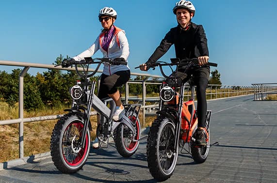 Touring E-Bikes by Cybervelo
